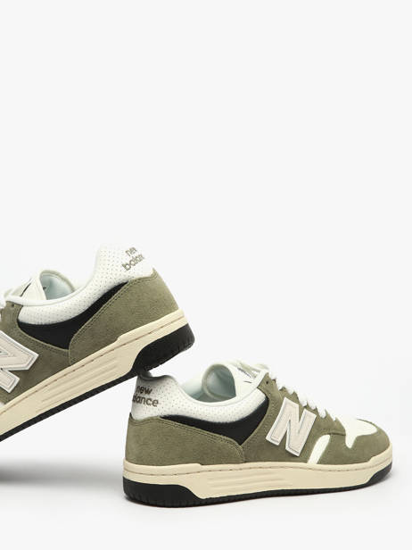 Sneakers Uit Leder New balance Groen boy BB480PEO ander zicht 2